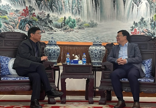 bb贝博中国官网资源王平卫董事长拜会周鼎大使